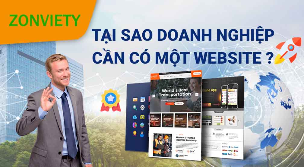 Website chuyên nghiệp giúp doanh nghiệp tăng trưởng