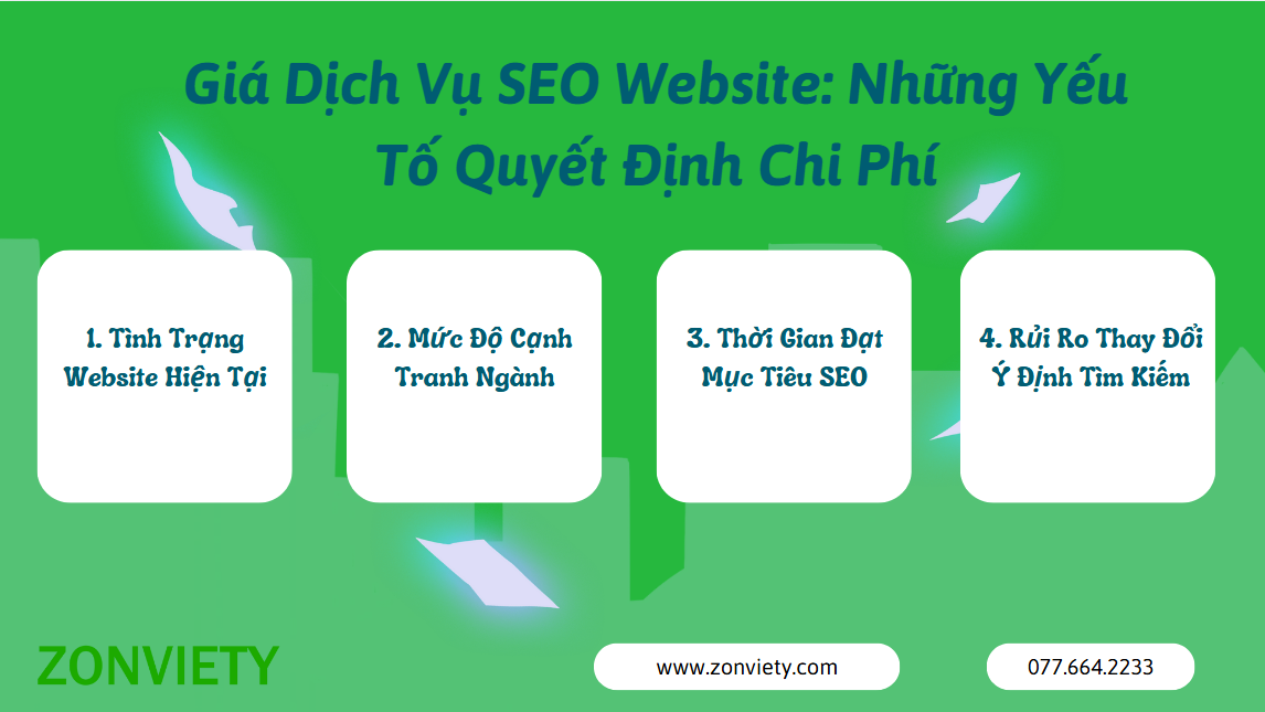 Giá Dịch Vụ SEO Website: Những Yếu Tố Quyết Định Chi Phí