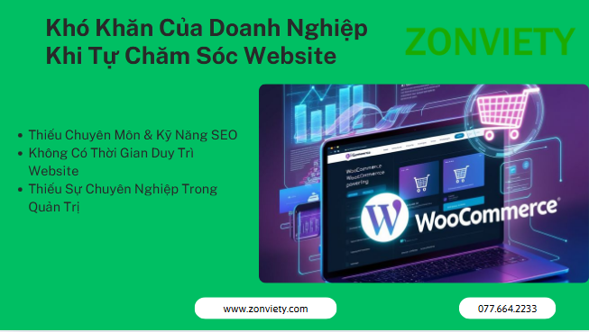 Dịch Vụ Chăm Sóc Website Chuyên Nghiệp Tại TP.HCM 2 Khó Khăn Của Doanh Nghiệp Khi Tự Chăm Sóc Website